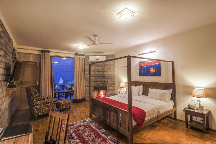 Imagen de la habitación del Hotel Larisa Resort, Manali. Foto 4
