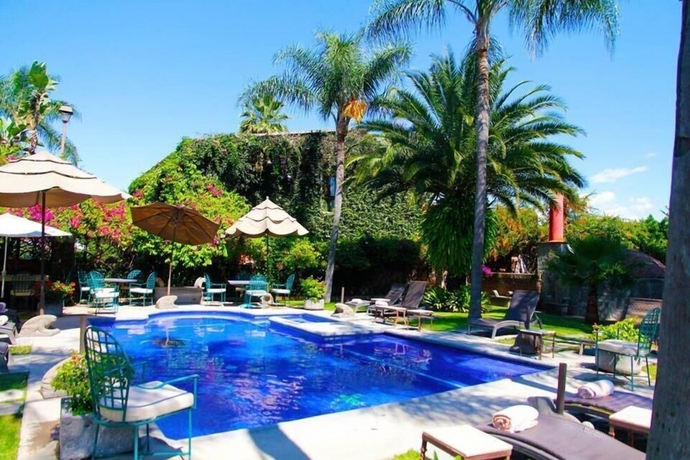 Imagen de la piscina del Hotel Las Calandrias de Atlixco. Foto 16