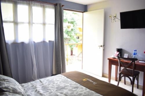 Imagen de la habitación del Hotel Las Candelas. Foto 9