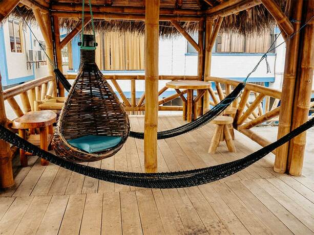 Imagen de la habitación del Hotel Las Palmeras, Tonsupa. Foto 10