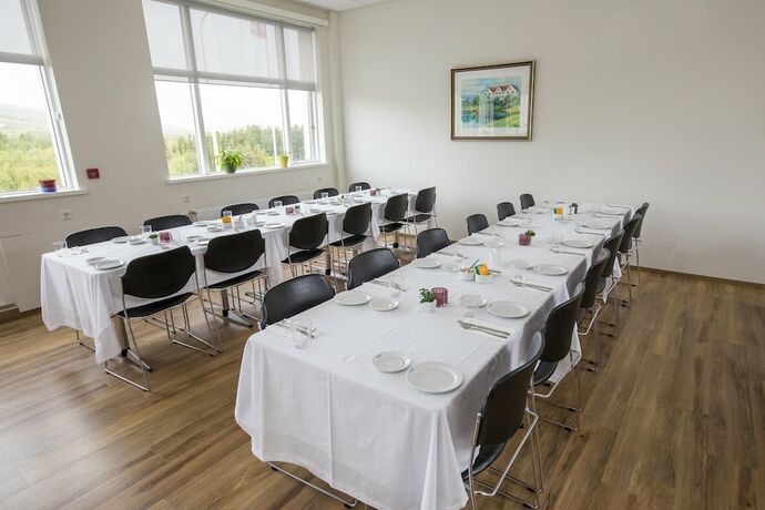 Imagen del bar/restaurante del Hotel Laugar. Foto 14