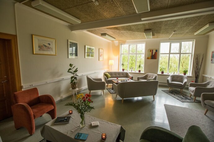 Imagen del bar/restaurante del Hotel Laugar. Foto 15