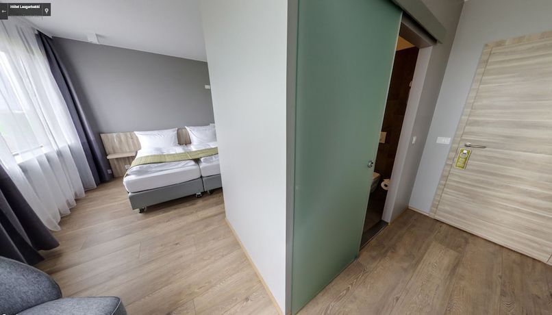 Imagen de la habitación del Hotel Laugarbakki. Foto 7