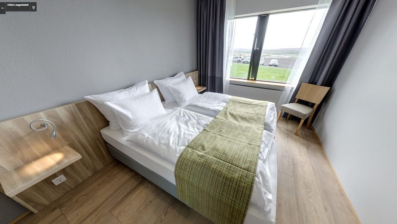 Imagen de la habitación del Hotel Laugarbakki. Foto 14