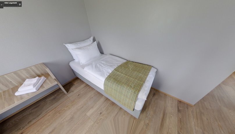 Imagen de la habitación del Hotel Laugarbakki. Foto 17