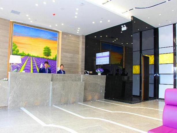 Imagen de los interiores del Hotel Lavande Hotel Suqian Shuiyun City Branch. Foto 5