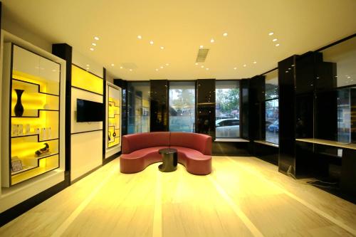 Imagen de la habitación del Hotel Lavande Qingdao North Station Shop. Foto 6