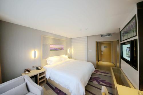 Imagen de la habitación del Hotel Lavande Qingdao North Station Shop. Foto 7