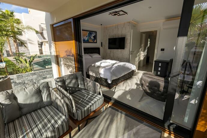 Imagen de la habitación del Hotel Lazar Lux Suites - Ammoudara. Foto 19