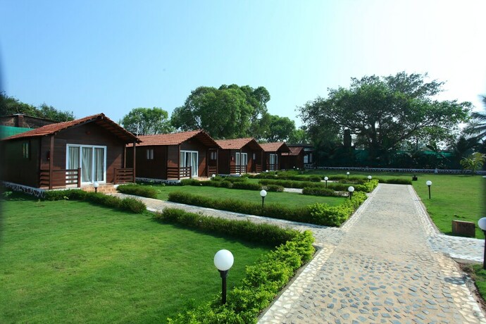 Imagen general del Hotel Lazy Bee Cottages Goa. Foto 4