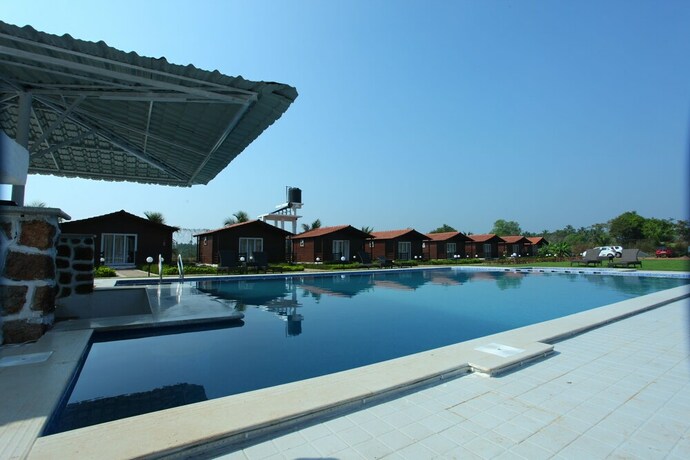 Imagen general del Hotel Lazy Bee Cottages Goa. Foto 8
