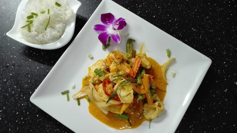 Imagen del bar/restaurante del Hotel Lazy Days Bungalows. Foto 7