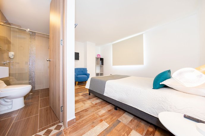 Imagen de la habitación del Hotel Le Biciclette. Foto 3