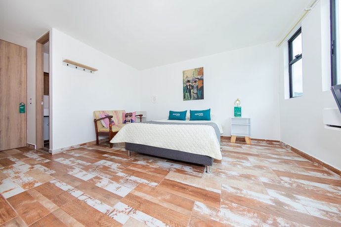 Imagen de la habitación del Hotel Le Biciclette. Foto 4
