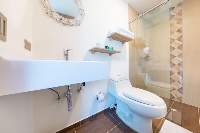 Imagen de la habitación del Hotel Le Biciclette. Foto 9