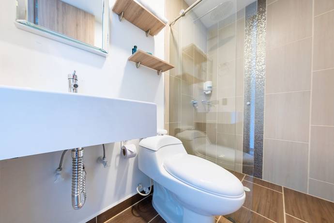 Imagen de la habitación del Hotel Le Biciclette. Foto 15