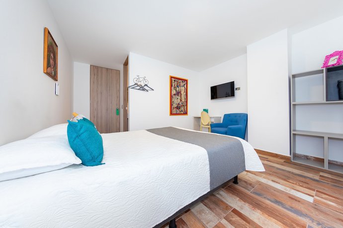 Imagen de la habitación del Hotel Le Biciclette. Foto 16