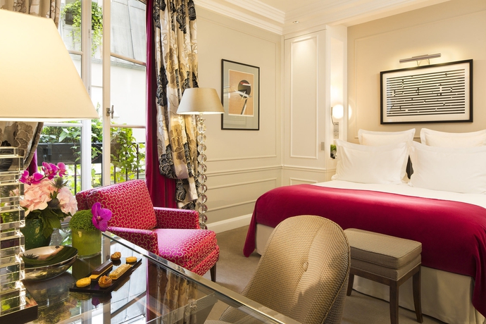 Imagen de la habitación del Hotel Le Burgundy. Foto 5