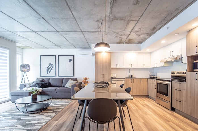 Imagen de la habitación del Hotel Le Caïman, Quebec City. Foto 1