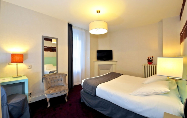 Imagen de la habitación del Hotel Le Central - Restaurant. Foto 7