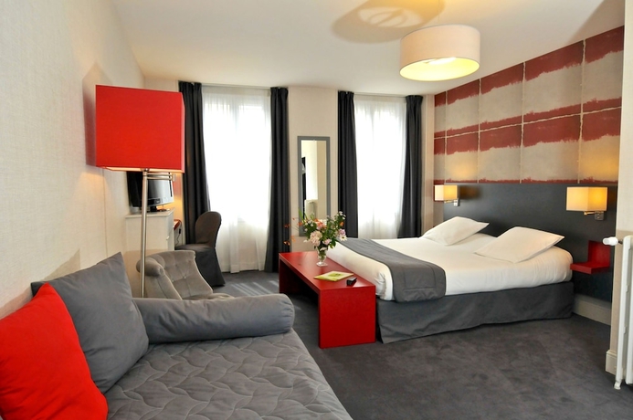 Imagen de la habitación del Hotel Le Central - Restaurant. Foto 12