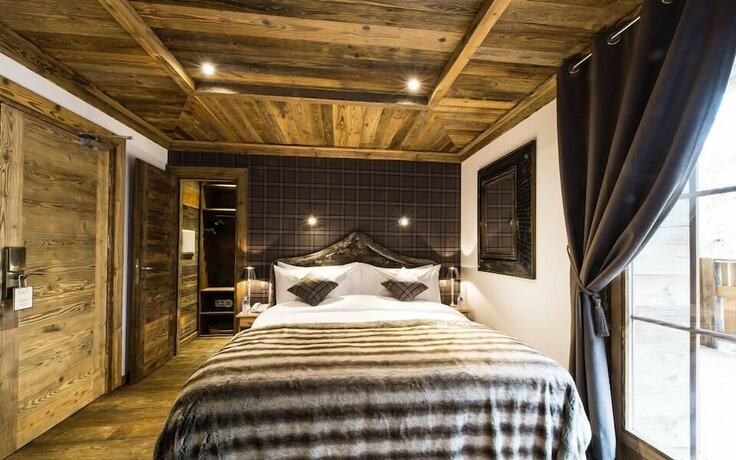 Imagen de la habitación del Hotel Le Chalet Blanc, Megeve. Foto 14