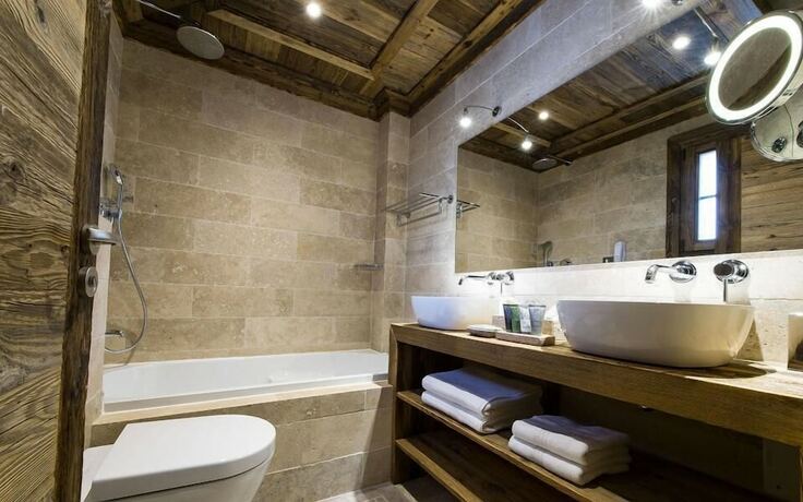Imagen de la habitación del Hotel Le Chalet Blanc, Megeve. Foto 18