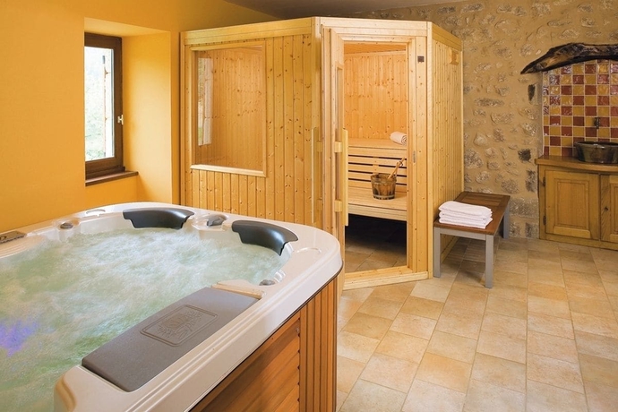 Imagen de los interiores del Hotel Le Ch&ecirc;ne Vert, Rocher. Foto 17