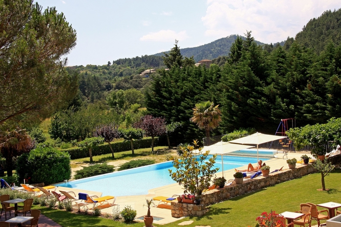 Imagen de la piscina del Hotel Le Ch&ecirc;ne Vert, Rocher. Foto 18