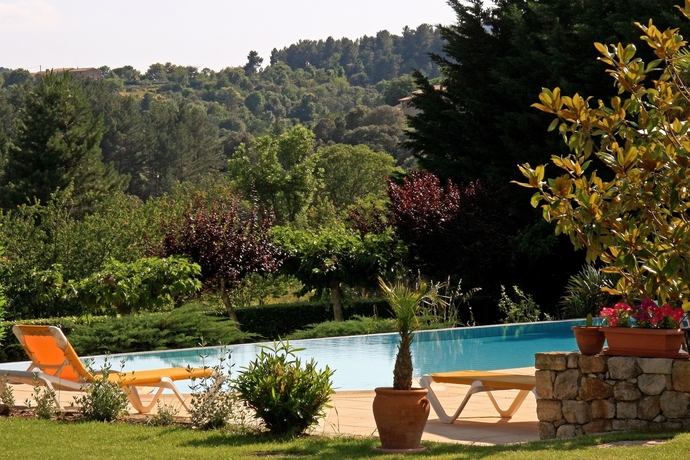Imagen de la piscina del Hotel Le Ch&ecirc;ne Vert, Rocher. Foto 19