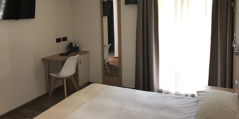 Imagen de la habitación del Hotel Le Cime. Foto 4