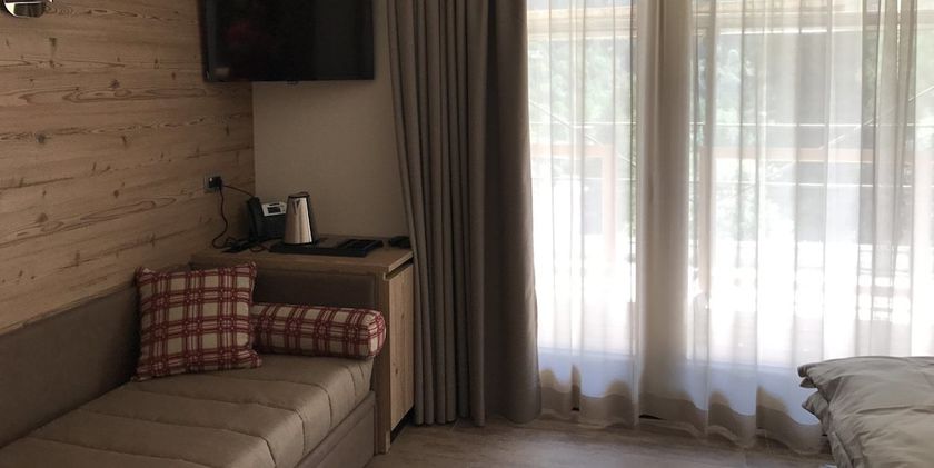 Imagen de la habitación del Hotel Le Cime. Foto 8