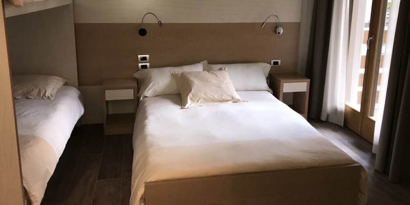 Imagen de la habitación del Hotel Le Cime. Foto 12