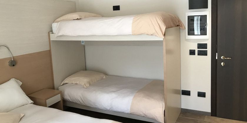 Imagen de la habitación del Hotel Le Cime. Foto 14