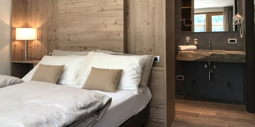 Imagen de la habitación del Hotel Le Cime. Foto 19