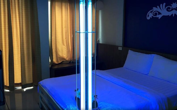 Imagen de la habitación del Hotel Le Clarita. Foto 2