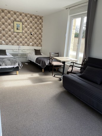 Imagen de la habitación del Hotel Le Clos Normand. Foto 13