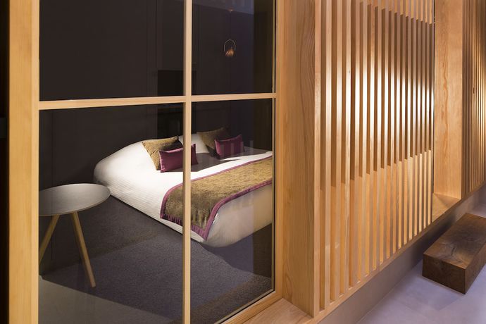 Imagen de la habitación del Hotel Le Colombier, Obernai. Foto 5