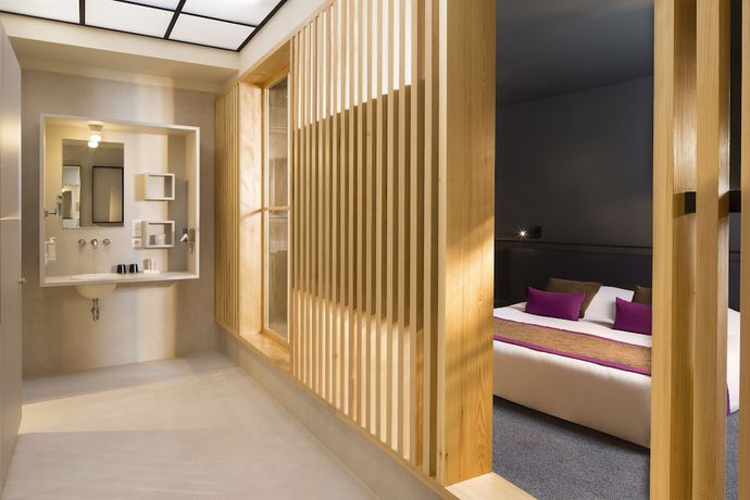 Imagen de la habitación del Hotel Le Colombier, Obernai. Foto 10