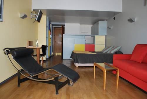Imagen de la habitación del Hotel Le Corbusier. Foto 3