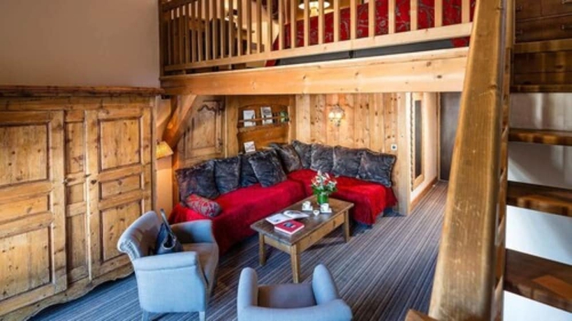 Imagen de la habitación del Hotel Le Fer à Cheval, Megeve. Foto 9