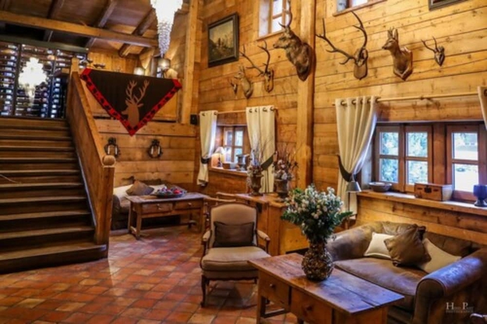 Imagen de los interiores del Hotel Le Fer à Cheval, Megeve. Foto 19