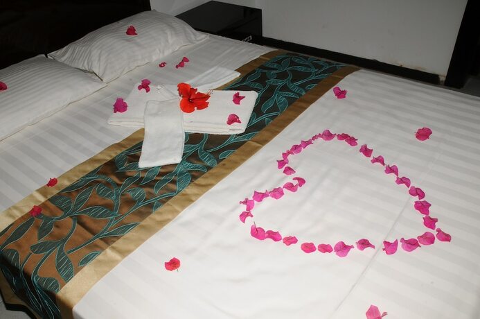 Imagen de la habitación del Hotel Le Flamboyant. Foto 10