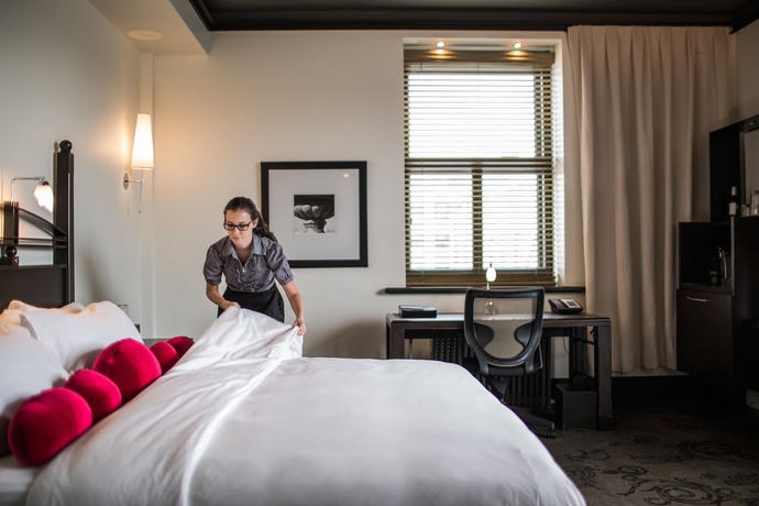 Imagen de la habitación del Hotel Le Germain Québec. Foto 7