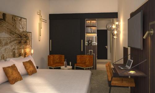 Imagen de la habitación del Hotel Le Grand H&ocirc;tel Dieu by SOWELL COLLECTION. Foto 16
