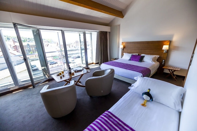 Imagen de la habitación del Hotel Le Grand Pavois, Fecamp. Foto 8