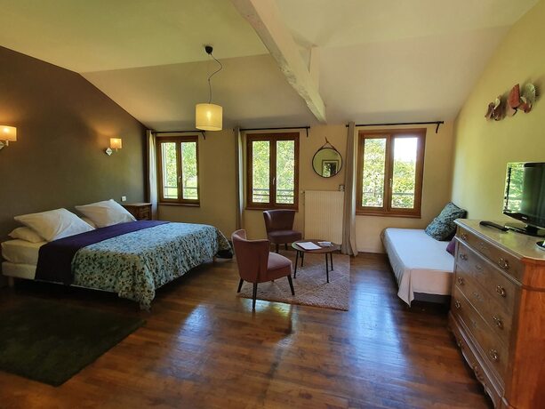 Imagen de la habitación del Hotel Le Grézalide. Foto 12