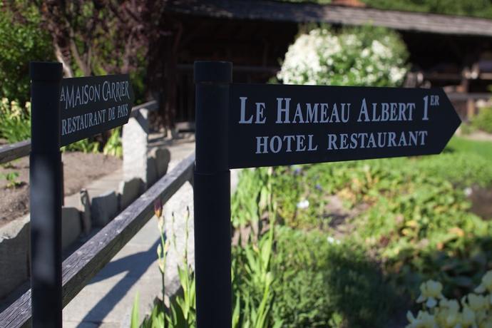 Imagen de los exteriores del Hotel Le Hameau Albert 1er. Foto 10