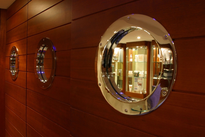 Imagen de los interiores del Hotel Le Hameau Albert 1er. Foto 12