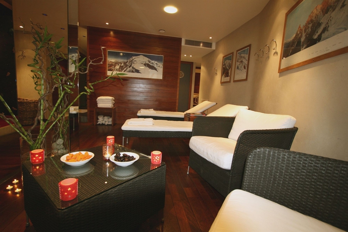 Imagen de los interiores del Hotel Le Hameau Albert 1er. Foto 13